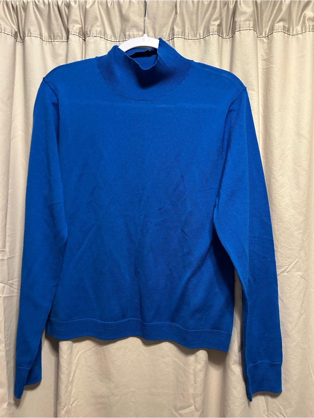 J. Crew Cobalt Turtleneck Sweater